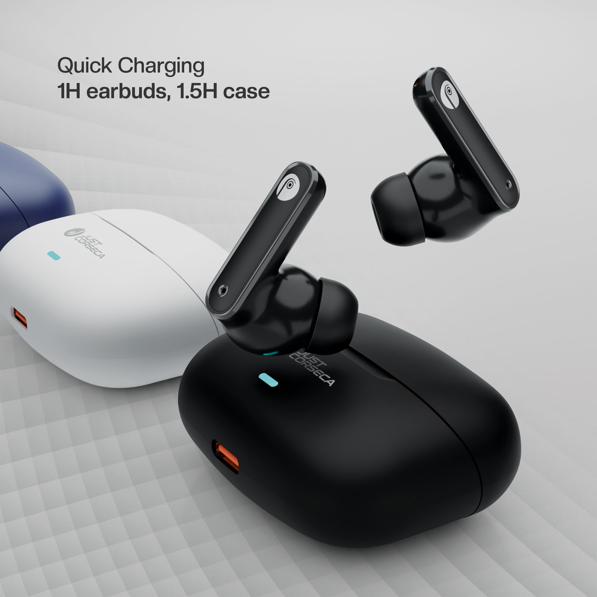 JC Sliver Bluetooth 5.4 Earbuds